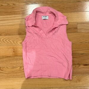 Old Navy Sleeveless Collared Sweater